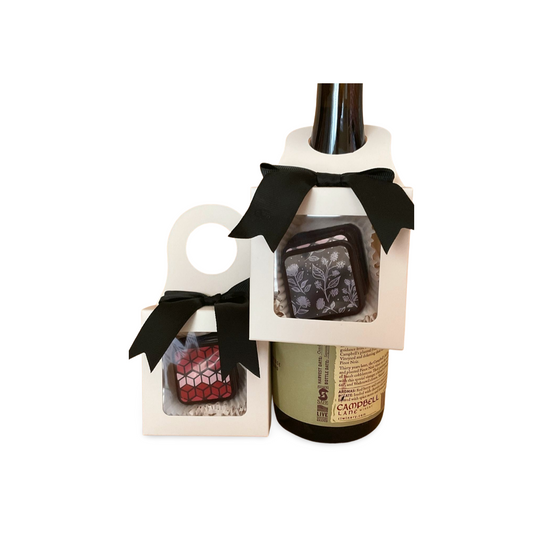 Chocolate Tile Wine Hanger